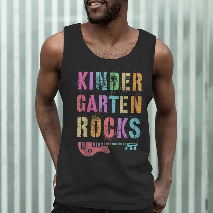 KINDERGARTEN ROCKS Teacher Crew Rock Star Kinder Team Men Tank Top, novelty gifts, funny gifts KINDERGARTEN ROCKS Teacher Crew Rock Star Kinder Team Men Tank Top, novelty gifts, funny gifts