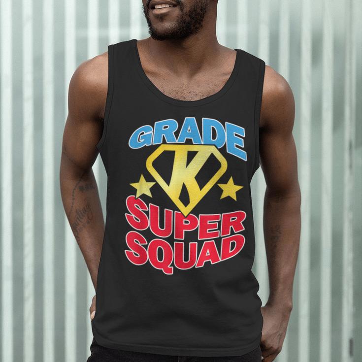 Kindergarten Super Squad Superhero Teacher Team Men Women Girls Kids Men Tank Top, novelty gifts, funny gifts Kindergarten Super Squad Superhero Teacher Team Men Women Girls Kids Men Tank Top, novelty gifts, funny gifts