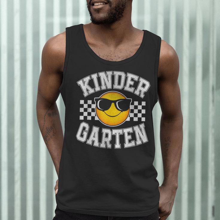 Kindergarten Teacher First Day Of Kinder Back To School Men Tank Top, novelty gifts, funny gifts Kindergarten Teacher First Day Of Kinder Back To School Men Tank Top, novelty gifts, funny gifts