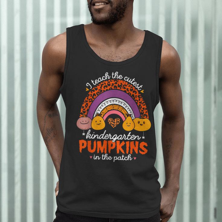 Kindergarten Teacher Pumpkin Patch Cute Men Tank Top, novelty gifts, funny gifts