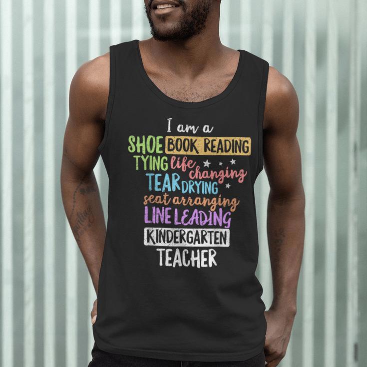 I Am A Kindergarten Teacher Shirt Creative Men Tank Top, novelty gifts, funny gifts