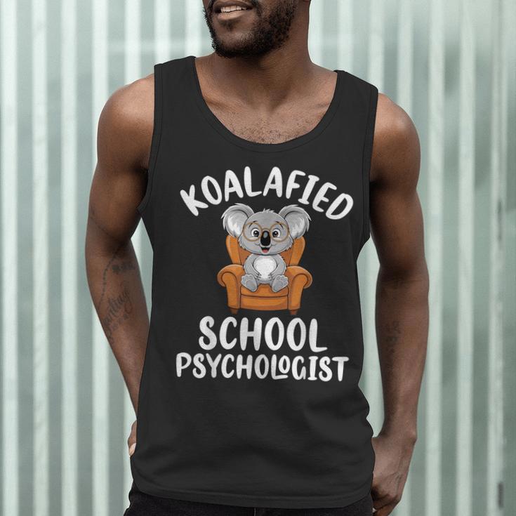 Koalafied School Psychologist Koala Lover Psychology Teacher Men Tank Top, novelty gifts, funny gifts