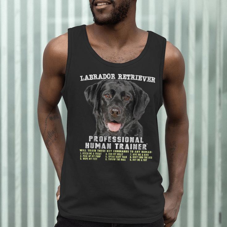 Labrador Retriever Lab Professional Human Trainer Men Tank Top, novelty gifts, funny gifts
