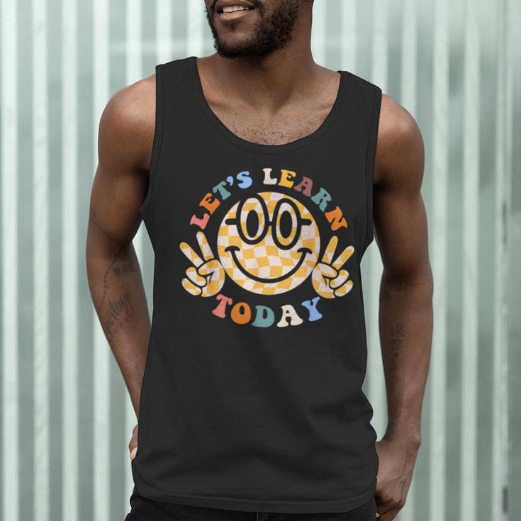 Let's Learn Today First Day Of School For Teacher Student Men Tank Top, novelty gifts, funny gifts Let's Learn Today First Day Of School For Teacher Student Men Tank Top, novelty gifts, funny gifts
