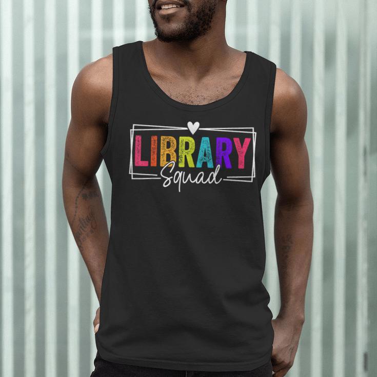 Library Squad Team Librarian Teacher Book Lover Men Tank Top, novelty gifts, funny gifts Library Squad Team Librarian Teacher Book Lover Men Tank Top, novelty gifts, funny gifts
