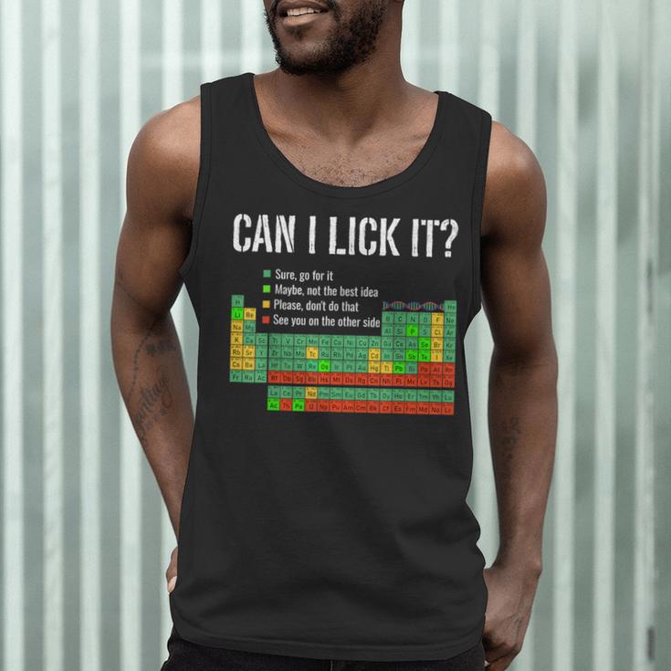 Can I Lick It Periodic Table Science Teacher Student Men Tank Top, novelty gifts, funny gifts Can I Lick It Periodic Table Science Teacher Student Men Tank Top, novelty gifts, funny gifts