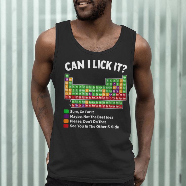 Can I Lick It Periodic Table Shirt Science Chemistry Teacher Men Tank Top, novelty gifts, funny gifts Can I Lick It Periodic Table Shirt Science Chemistry Teacher Men Tank Top, novelty gifts, funny gifts