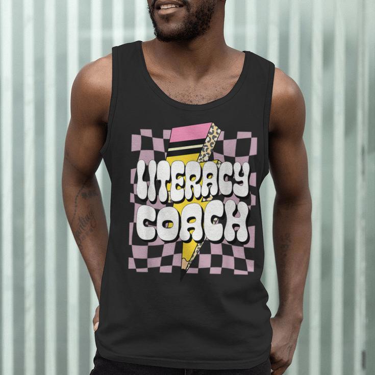 Literacy Coach Reading Specialist Facilitator Lead Teacher Men Tank Top, novelty gifts, funny gifts
