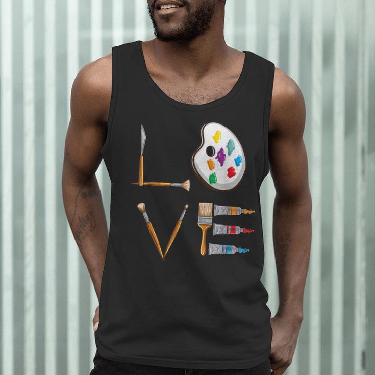 Love Art For Artist Art Teacher Men Tank Top, novelty gifts, funny gifts Love Art For Artist Art Teacher Men Tank Top, novelty gifts, funny gifts