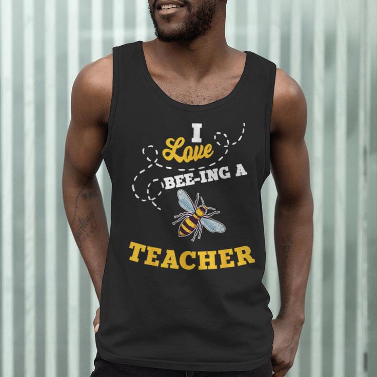I Love Bee-Ing A Teacher Honey Bee Job Profession Men Tank Top, novelty gifts, funny gifts I Love Bee-Ing A Teacher Honey Bee Job Profession Men Tank Top, novelty gifts, funny gifts