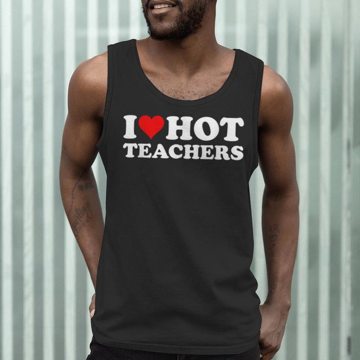 I Love Hot Teachers Men Tank Top, novelty gifts, funny gifts