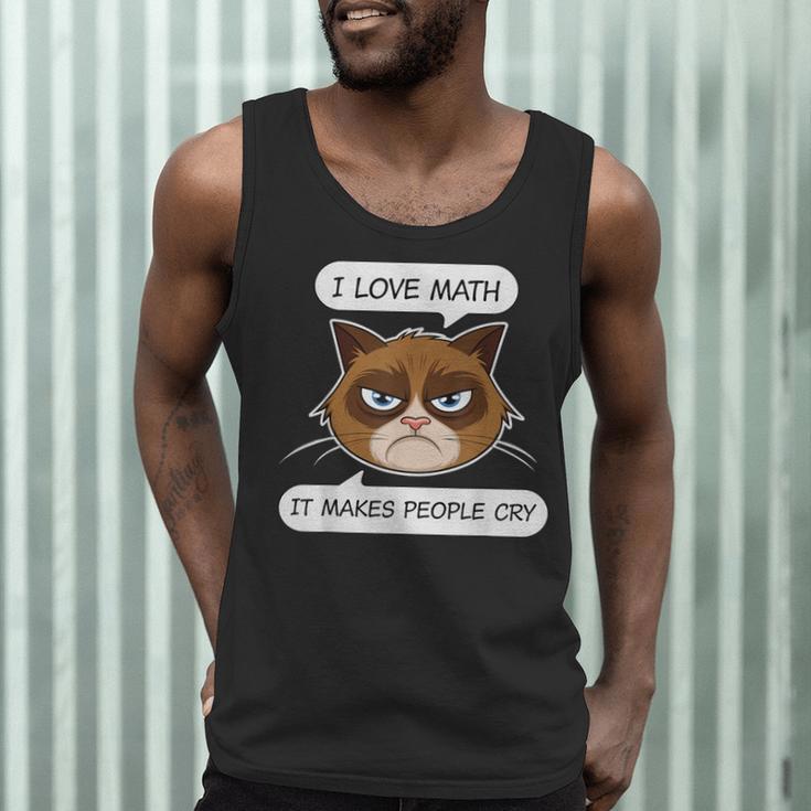 I Love Math It Makes People Cry Math Teacher Men Tank Top, novelty gifts, funny gifts I Love Math It Makes People Cry Math Teacher Men Tank Top, novelty gifts, funny gifts