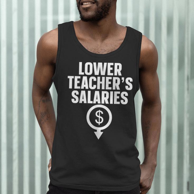 Lower Teacher's Salaries For Men Women Kids Men Tank Top, novelty gifts, funny gifts Lower Teacher's Salaries For Men Women Kids Men Tank Top, novelty gifts, funny gifts