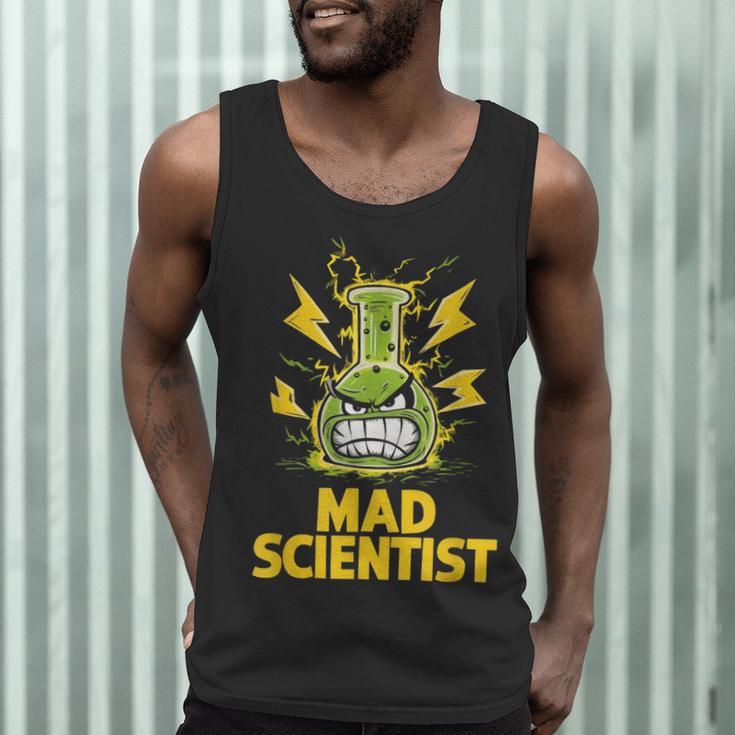 Mad Scientist Kids Youth Adult Science Teacher Chemistry Men Tank Top, novelty gifts, funny gifts