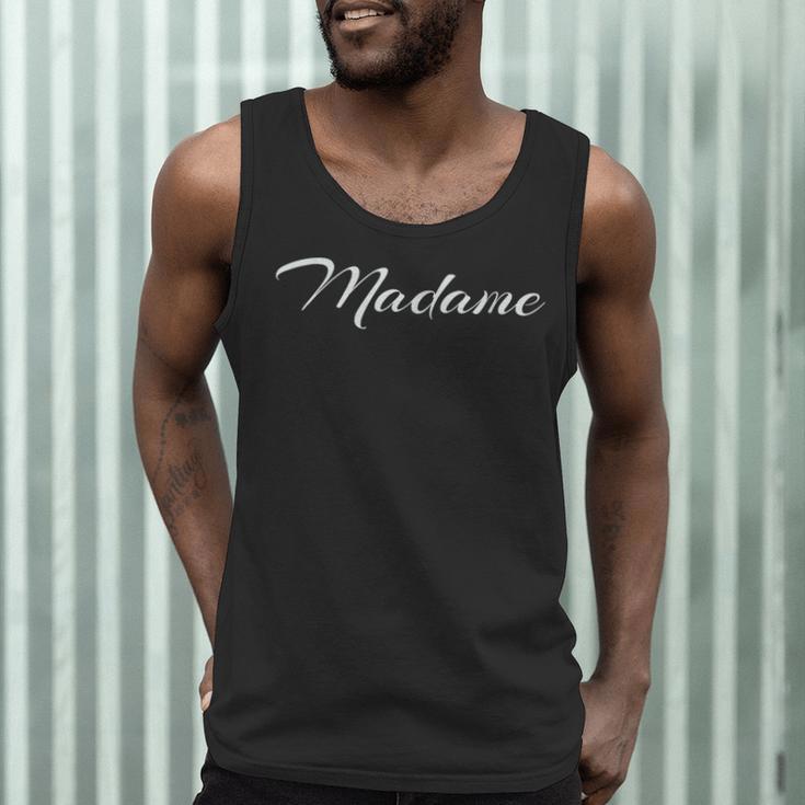 Madame French Teachers T-Shirt Men Tank Top, novelty gifts, funny gifts