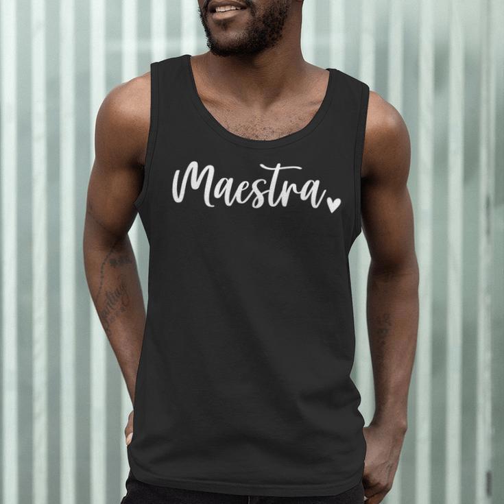 Maestra Cute Bilingual Spanish Teacher Men Tank Top, novelty gifts, funny gifts Maestra Cute Bilingual Spanish Teacher Men Tank Top, novelty gifts, funny gifts
