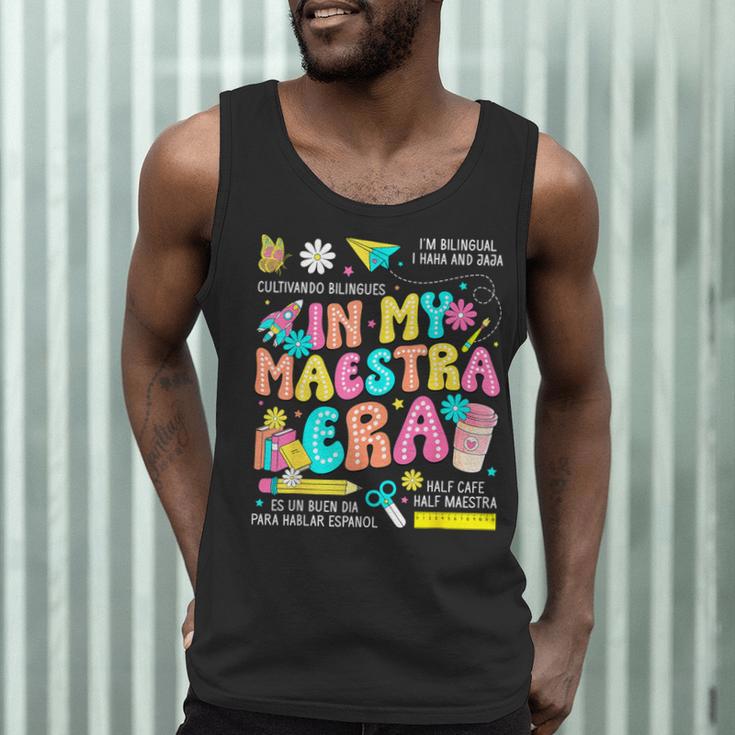In My Maestra Era Spanish Bilingual Teacher Back To School Men Tank Top, novelty gifts, funny gifts In My Maestra Era Spanish Bilingual Teacher Back To School Men Tank Top, novelty gifts, funny gifts