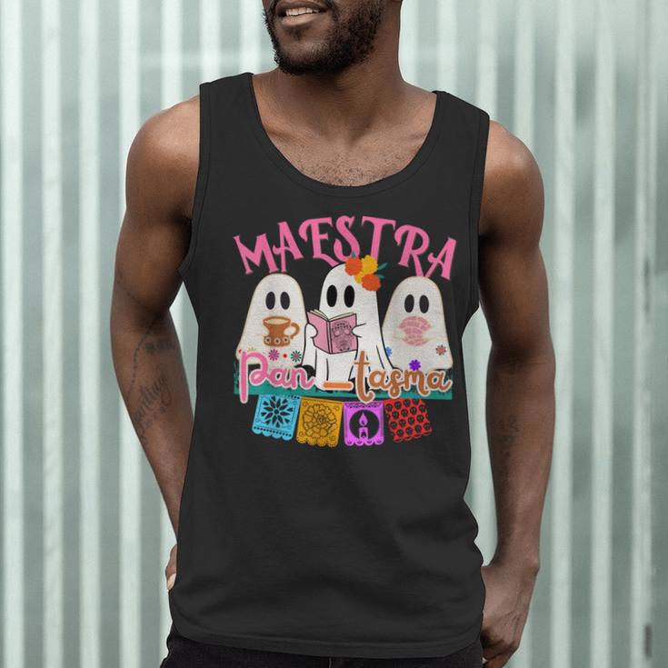 Maestra Pantasmas Conchas Teacher Mexican Halloween Men Tank Top, novelty gifts, funny gifts Maestra Pantasmas Conchas Teacher Mexican Halloween Men Tank Top, novelty gifts, funny gifts