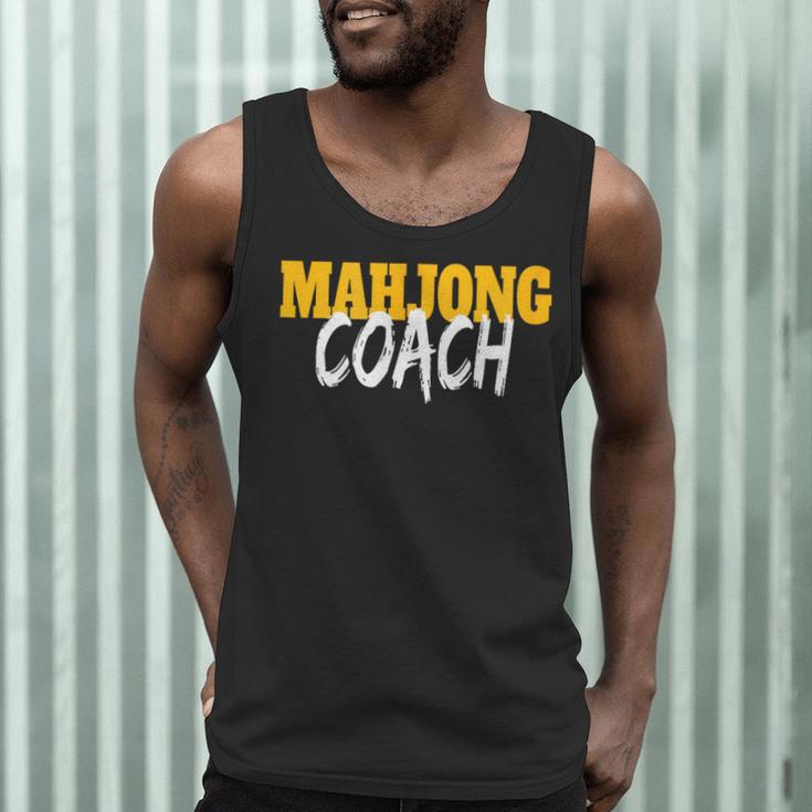 Mahjong Coach Coaching Trainer Teacher Men Tank Top, novelty gifts, funny gifts Mahjong Coach Coaching Trainer Teacher Men Tank Top, novelty gifts, funny gifts