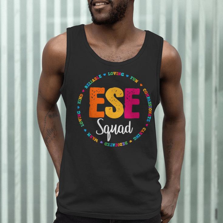 Matching ESE Squad First Last Day Team Teacher Student Tribe Men Tank Top, novelty gifts, funny gifts