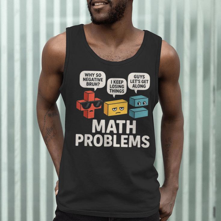 Math Problems Symbols Teacher Back To School Girl Boy Men Tank Top, novelty gifts, funny gifts Math Problems Symbols Teacher Back To School Girl Boy Men Tank Top, novelty gifts, funny gifts