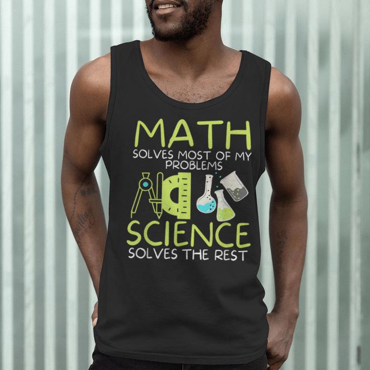 Math Solves Most Of My Problems Science Math Science Teacher Men Tank Top, novelty gifts, funny gifts Math Solves Most Of My Problems Science Math Science Teacher Men Tank Top, novelty gifts, funny gifts
