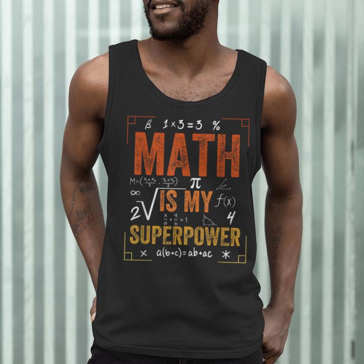 Math Is My Superpower Funny Teacher Men Tank Top, novelty gifts, funny gifts Math Is My Superpower Funny Teacher Men Tank Top, novelty gifts, funny gifts