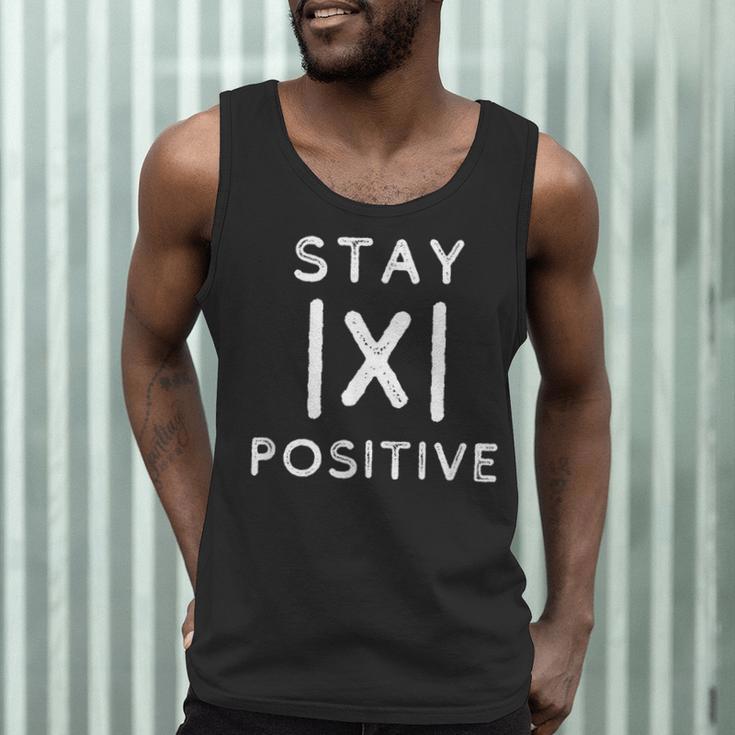 Math Teacher Appreciation Stay Positive Absolute Value Men Tank Top, novelty gifts, funny gifts