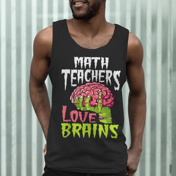 Math Teachers Love Brains Zombie Teacher School Halloween Men Tank Top, novelty gifts, funny gifts Math Teachers Love Brains Zombie Teacher School Halloween Men Tank Top, novelty gifts, funny gifts