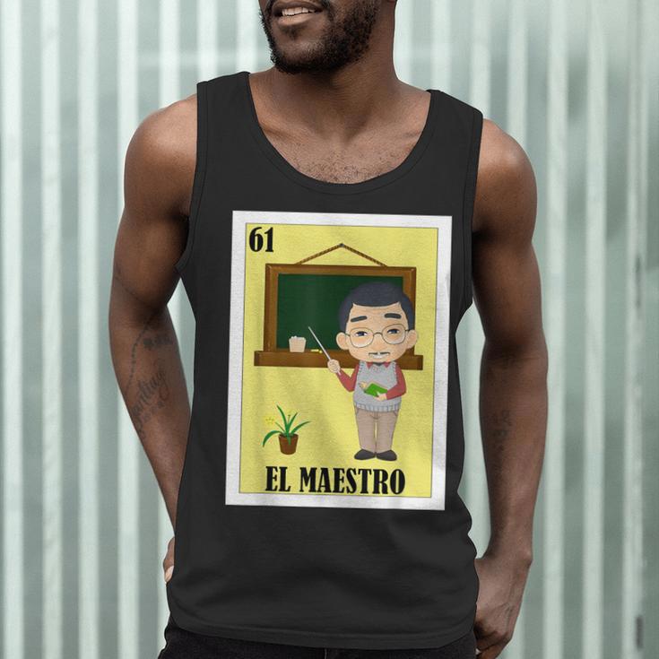 Mexican For Teachers El Maestro Men Tank Top, novelty gifts, funny gifts Mexican For Teachers El Maestro Men Tank Top, novelty gifts, funny gifts