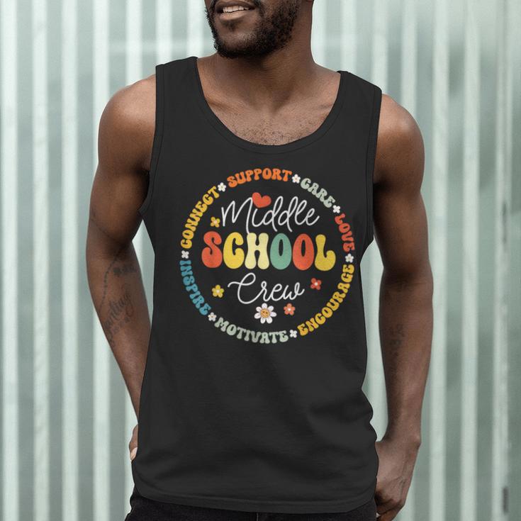 Middle School Crew Back To School For Teacher Men Tank Top, novelty gifts, funny gifts Middle School Crew Back To School For Teacher Men Tank Top, novelty gifts, funny gifts
