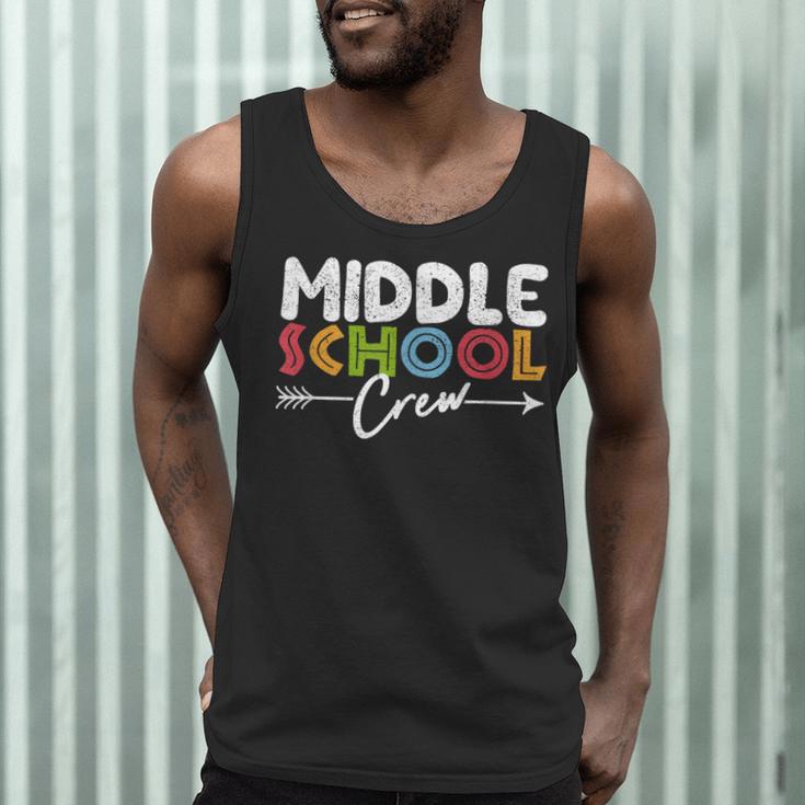 Middle School Crew Retro Teacher Student Vintage Men Tank Top, novelty gifts, funny gifts Middle School Crew Retro Teacher Student Vintage Men Tank Top, novelty gifts, funny gifts