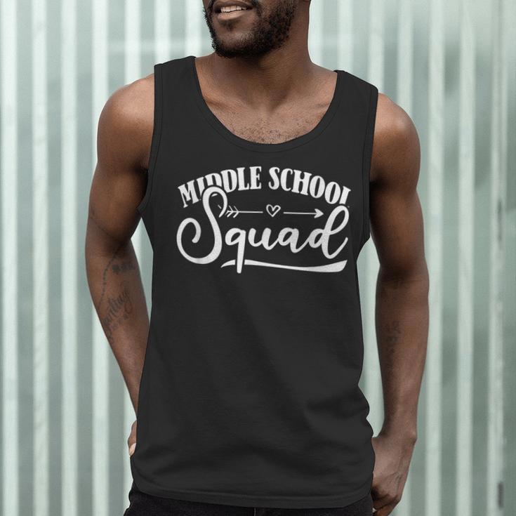 Middle School Squad Teacher Men Tank Top, novelty gifts, funny gifts Middle School Squad Teacher Men Tank Top, novelty gifts, funny gifts