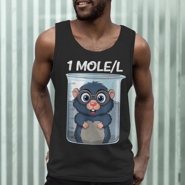 Mole Chemistry Chemist Student Science Teacher Men Tank Top, novelty gifts, funny gifts