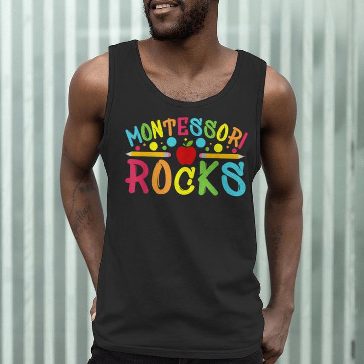 Montessori Rocks Montessori Teacher Back To School Men Tank Top, novelty gifts, funny gifts Montessori Rocks Montessori Teacher Back To School Men Tank Top, novelty gifts, funny gifts