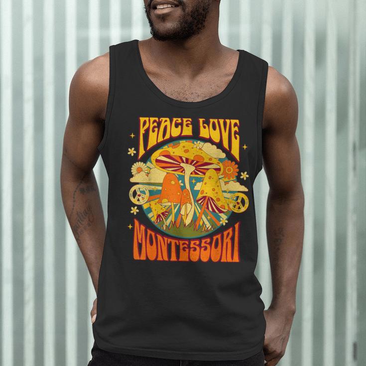 Montessori School Montessori Teacher Peace Love Montessori For Men Women Men Tank Top, novelty gifts, funny gifts Montessori School Montessori Teacher Peace Love Montessori For Men Women Men Tank Top, novelty gifts, funny gifts