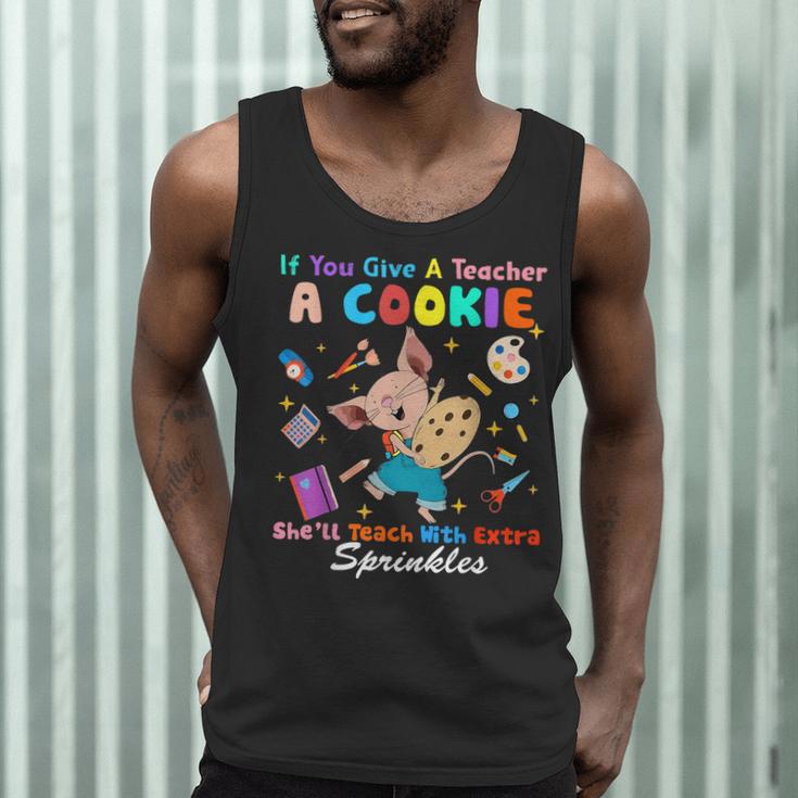 Mouse If You Give A Teacher A Student She Will Love You Men Tank Top, novelty gifts, funny gifts