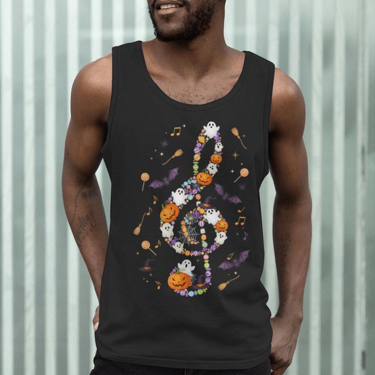 Music Note Symbol Halloween For Music Teacher Musicians Men Tank Top, novelty gifts, funny gifts Music Note Symbol Halloween For Music Teacher Musicians Men Tank Top, novelty gifts, funny gifts
