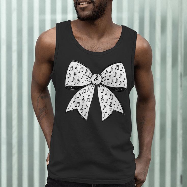 Music Notes Coquette Bow Music Teacher School Musician Band Men Tank Top, novelty gifts, funny gifts Music Notes Coquette Bow Music Teacher School Musician Band Men Tank Top, novelty gifts, funny gifts
