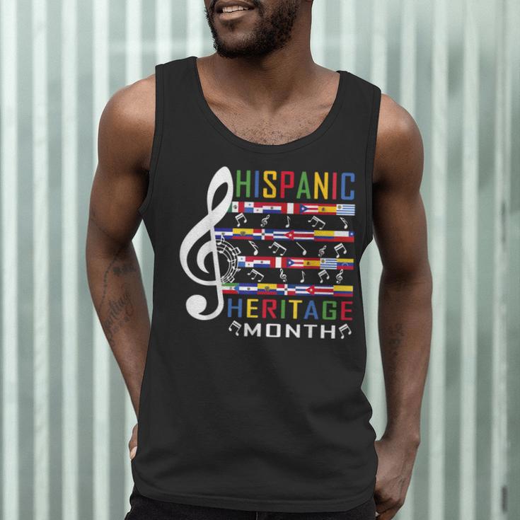 Music Teacher Kid National Hispanic Heritage Month Men Tank Top, novelty gifts, funny gifts