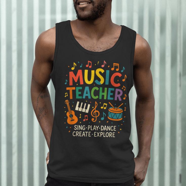 Music Teacher Music Sing Play Dance Choir Piano Men Tank Top, novelty gifts, funny gifts Music Teacher Music Sing Play Dance Choir Piano Men Tank Top, novelty gifts, funny gifts