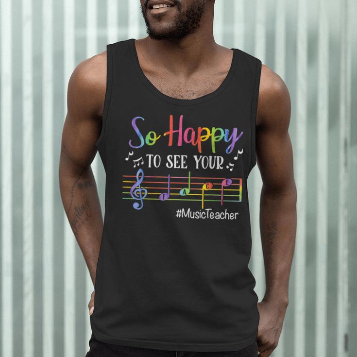 Music Teacher So Happy To See Your Face Back To School Men Tank Top, novelty gifts, funny gifts Music Teacher So Happy To See Your Face Back To School Men Tank Top, novelty gifts, funny gifts