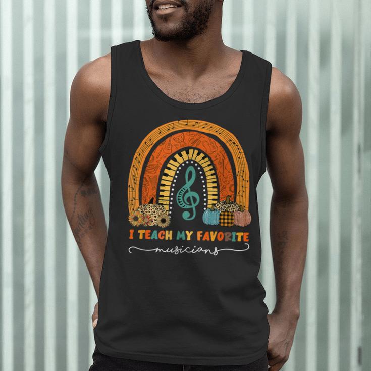 Music Teacher I Teach My Favorite Musicians Autumn Rainbow Men Women Men Tank Top, novelty gifts, funny gifts Music Teacher I Teach My Favorite Musicians Autumn Rainbow Men Women Men Tank Top, novelty gifts, funny gifts