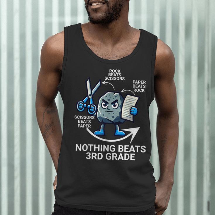 Nothing Beats 3rd Grade Back To School Kids Teachers Men Tank Top, novelty gifts, funny gifts