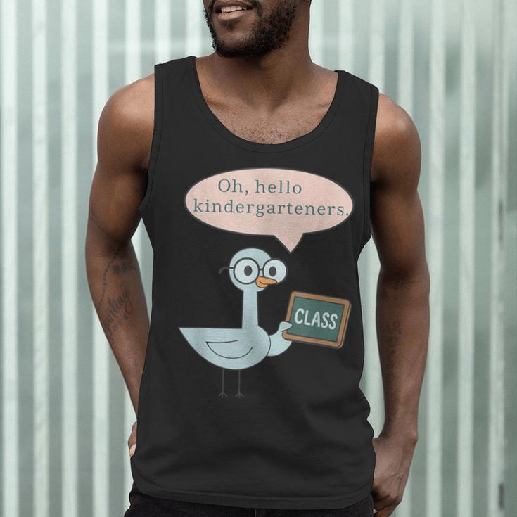 Oh Hello Kindergarteners Shirt Cute Pigeon Teacher Tee Men Tank Top, novelty gifts, funny gifts Oh Hello Kindergarteners Shirt Cute Pigeon Teacher Tee Men Tank Top, novelty gifts, funny gifts