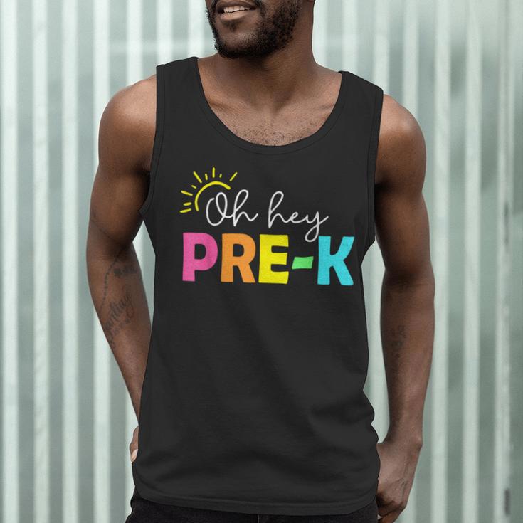 Oh Hey Pre-k Shirt Back To School Teachers Students Men Tank Top, novelty gifts, funny gifts Oh Hey Pre-k Shirt Back To School Teachers Students Men Tank Top, novelty gifts, funny gifts