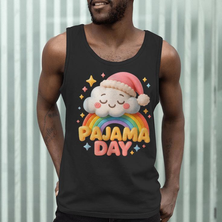 Pajama Day School Spirit Week Sleepy Cloud Teacher Student Men Tank Top, novelty gifts, funny gifts Pajama Day School Spirit Week Sleepy Cloud Teacher Student Men Tank Top, novelty gifts, funny gifts