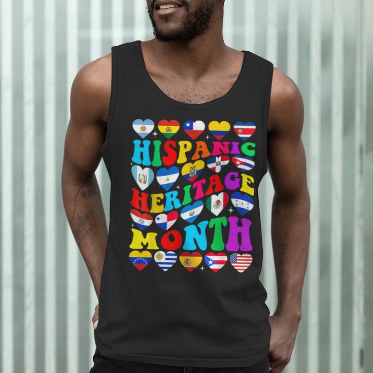 Hispanic Heritage Month 2025 Latino Puerto Rico Teacher Kids Men Tank Top, novelty gifts, funny gifts