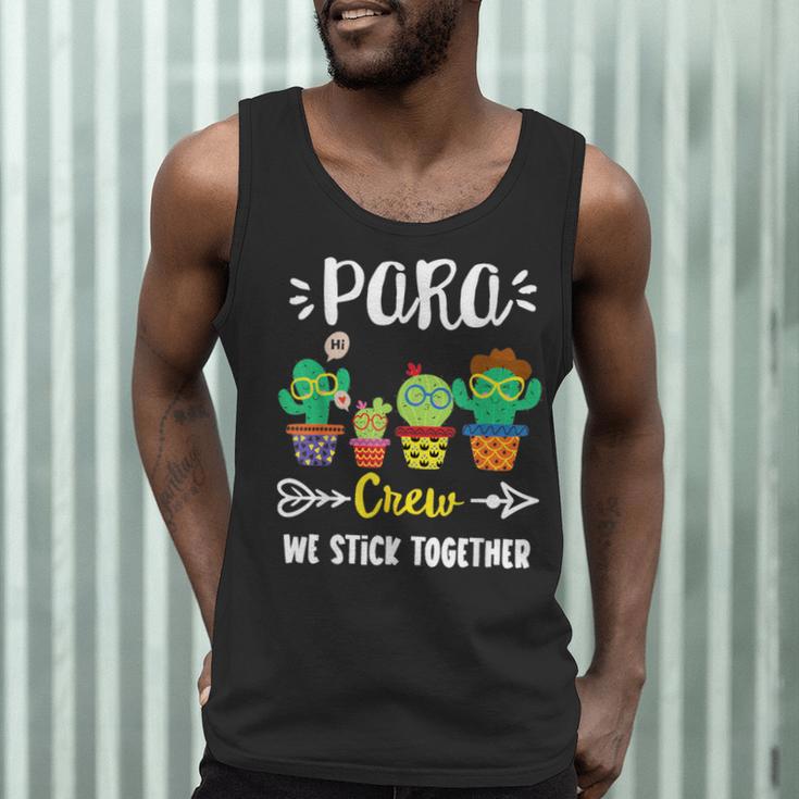 PARA Crew School Cactus Team PARA Teacher Squad For Men Women Kids Men Tank Top, novelty gifts, funny gifts PARA Crew School Cactus Team PARA Teacher Squad For Men Women Kids Men Tank Top, novelty gifts, funny gifts