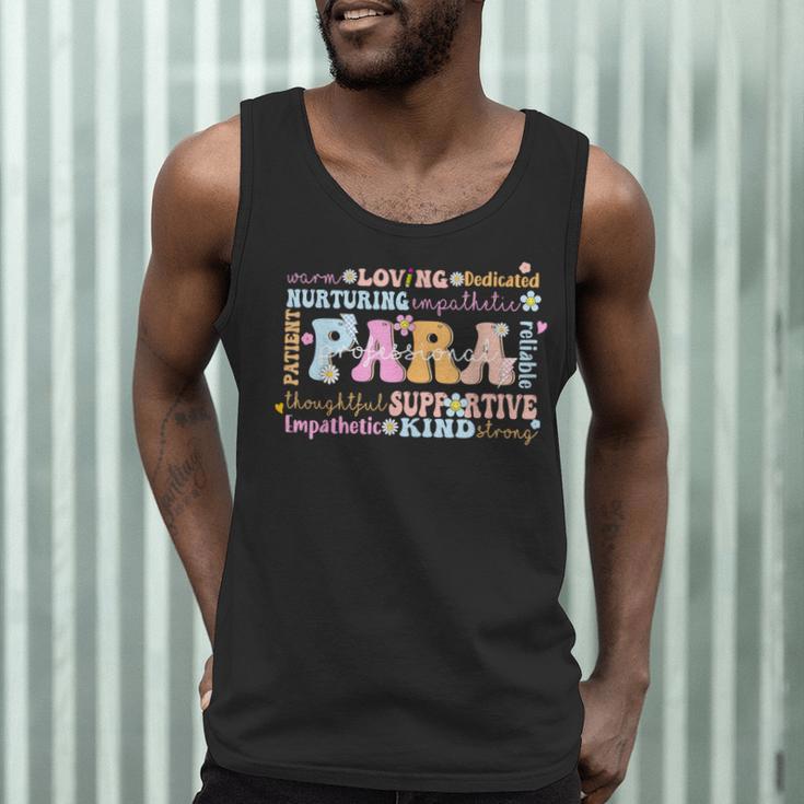 Paraprofessional Back To School Paraeducator Para Teacher Men Tank Top, novelty gifts, funny gifts Paraprofessional Back To School Paraeducator Para Teacher Men Tank Top, novelty gifts, funny gifts